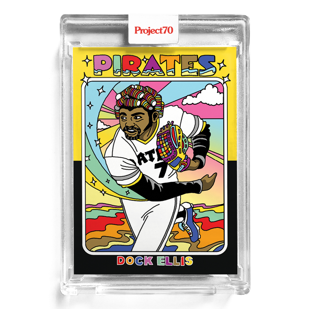  1975 Topps # 385 Dock Ellis Pittsburgh Pirates