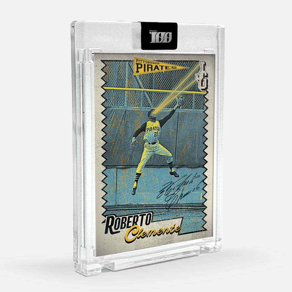 Topps Project 2020 Roberto Clemente #223 by Jacob Rochester - (PRE-SALE) -  Wheeler Collection